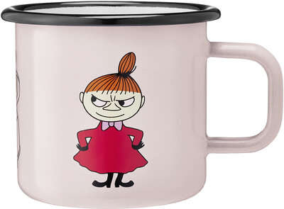Moomin Enamel Mug Little My Pink 0.37 L