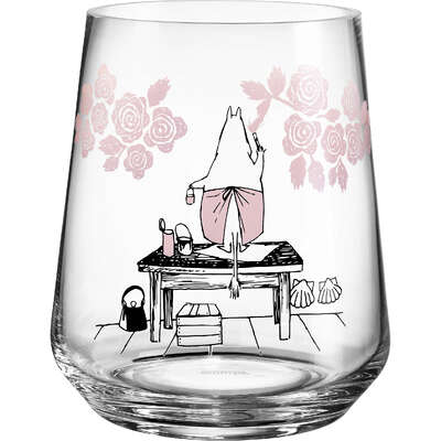 Moomin Candle Lantern Vase Roses 17.5 cm Muurla