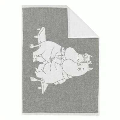 Moomin Hand Towel Winter Bonfire 50 x 70 cm Arabia