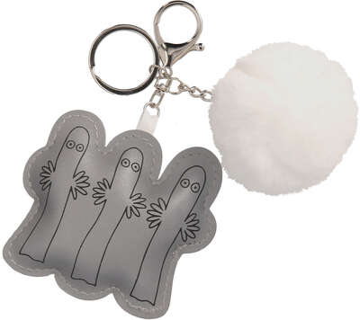Moomin Reflector Bag Decoration Key Chain Hattifatteners