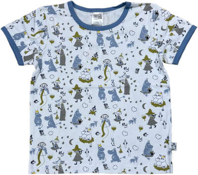 Moomin Tove 100 T-shirt Blue 116 cm