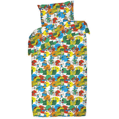 Pippi Longstocking in Villekulla Duvet Cover Pillowcase 150 x 210 cm