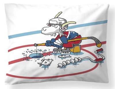 Mr. Clutterbuck Ice Fishing Pillowcase  50 x 60 cm Finlayson