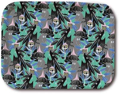 Moomin Birch Tray Ivana Forest 20 x 27 cm Optodesign 