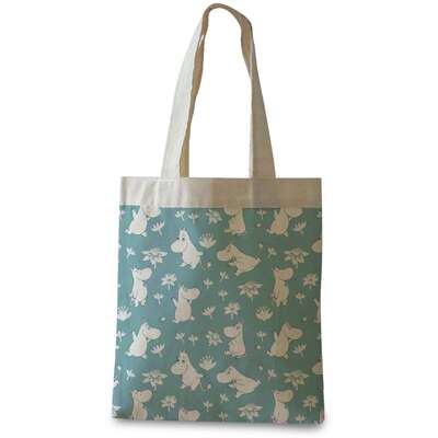 Moomin Shopping Bag Moomin Troll Blue Optodesign