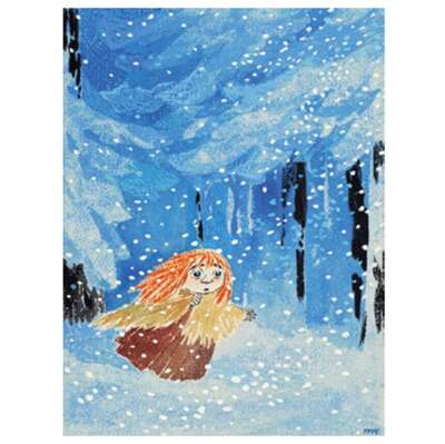 Moomin Tove 100 Greeting Card with Envelope Miffle