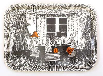 Moomin Birch Tray 20 x 27 cm Together True to Its Origin