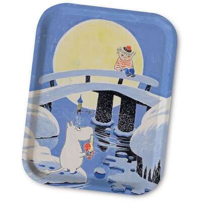 Moomin Birch Tray Tooticky Midwinter 43 x 33 cm