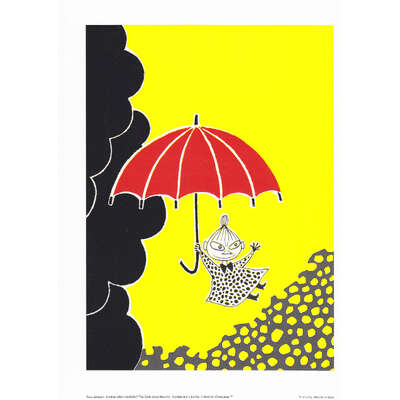 Moomin Poster Little My Tove Jansson 24 x 30 cm