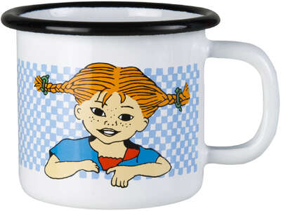 Pippi Enamel Mug 0.15 L Here Comes Pippi
