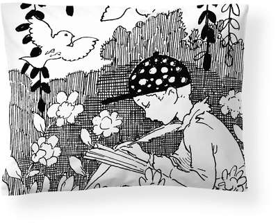 Finlayson Sateen Pillowcase Forest Summer Rudolf Koivu 50 x 60 cm