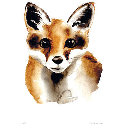 Henna Adel Poster 24 x 30 cm Fox