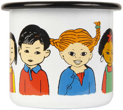 Enamel Mug 0.25 L Pippi of Today