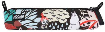 Moomin Muhveli Pencil Case Magic Forest Black