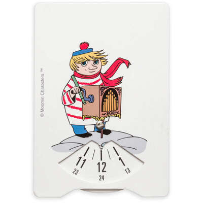 Moomin Carton Parking Disc Tooticky 10 x 15 cm 