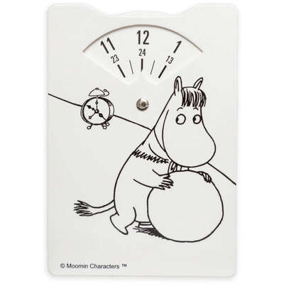 Moomin Carton Parking Disc Snow Snorkmaiden 10 x 15 cm