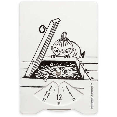 Moomin Carton Parking Disc Little My 10 x 15 cm