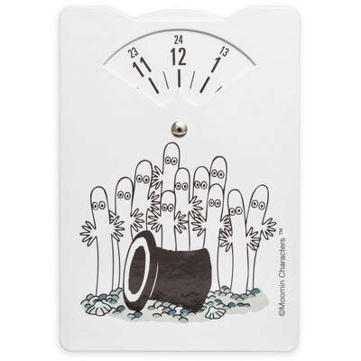 Moomin Carton Parking Disc Hattifatteners 10 x 15 cm