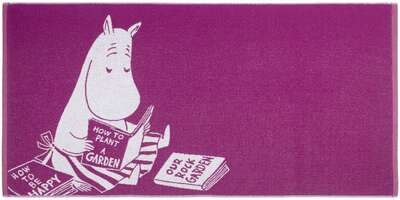 Moomin Moominmamma Fuchsia Bath Towel 70 x 140 cm