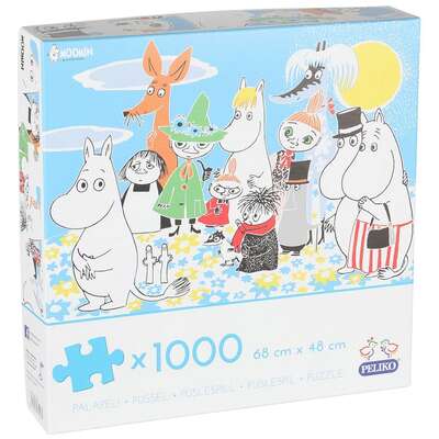 Moomin Jigsaw Puzzle 1000 Pieces Moominvalley Residents