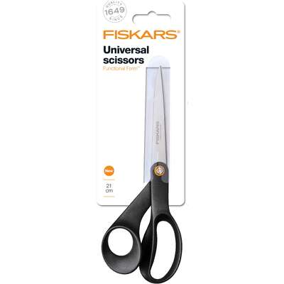 Fiskars Funtional Form Universal Scissors 21 cm Black